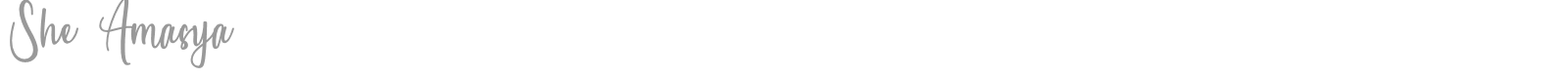 She Amasya font preview